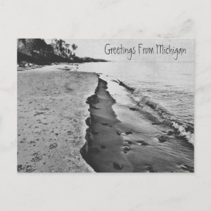 Carte Postale Belle plage de Spring Lake Michigan Shoreline Beac