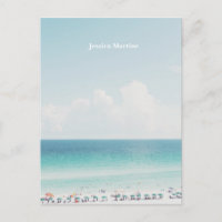 Belle plage Photographie Cool Blue Ocean Skies