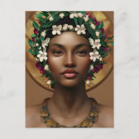Belle reine afro-américaine