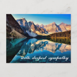 Carte Postale Belle scène de sympathie avec les eaux calmes du l