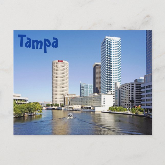 Carte Postale Belle Tampa, Floride (Devant)