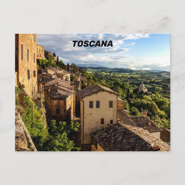 Carte Postale Belle Toscane - Italie (Devant)