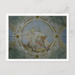 Carte Postale Bellerophon Riding Pegasus, c.1746-47 (fresco)