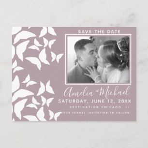 Carte Postale Belles Mariposas Blanc Blush Photo