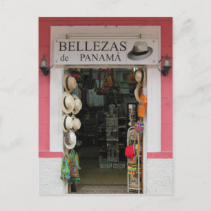 Carte Postale bellezas casquette panama