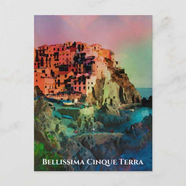 Carte Postale ** Bellissima Italie Langue italienne Cinque Terra (Devant)