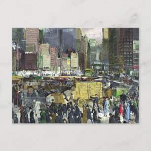 Carte Postale Bellows - New York, célèbre peinture,