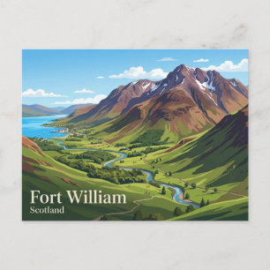 Carte Postale Ben Nevis Écosse