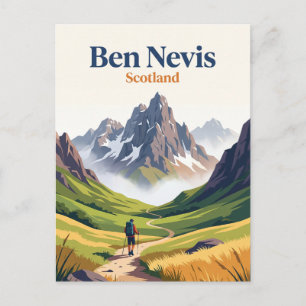 Carte Postale Ben Nevis Écosse