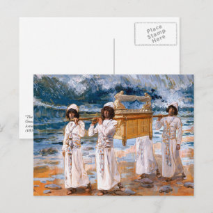 Carte Postale Bénédiction de la Pâque. Art