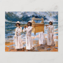 Carte Postale Bénédiction de la Pâque. Art