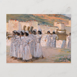 Carte Postale Bénédiction de la Pâque. Art