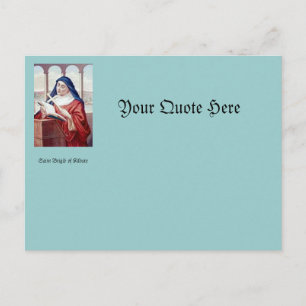 Carte Postale Bénédiction De Saint Brigid