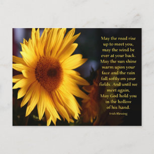 Carte Postale Bénédiction irlandaise