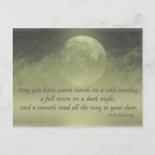 Carte Postale Bénédiction irlandaise (2)
