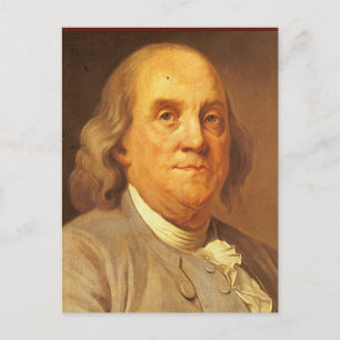 Carte Postale Benjamin Franklin