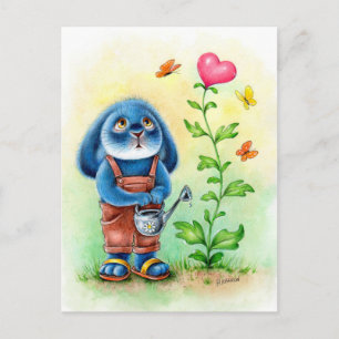 Carte Postale Benny Blue - Gros Amour