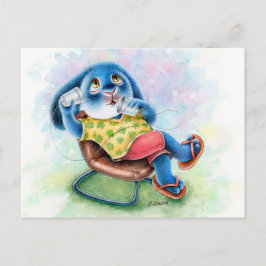 Carte Postale Benny Blue - Parlez ce que vous voulez entendre ca