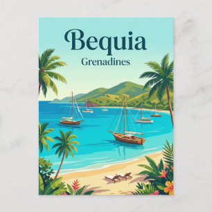 Carte Postale Bequia Saint-Vincent-et-les-Grenadines