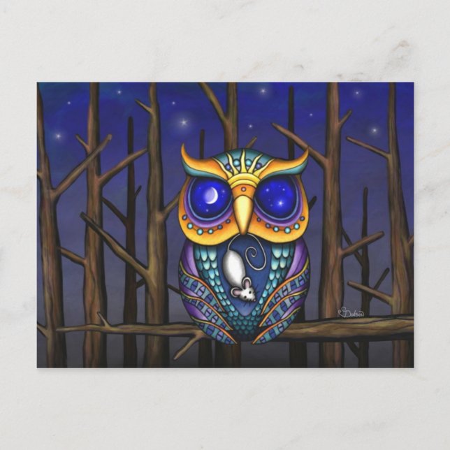 Carte Postale Berceuse (Devant)