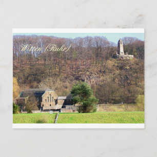 Carte Postale Berger-Denkmal Wasserkraftwerk Witten