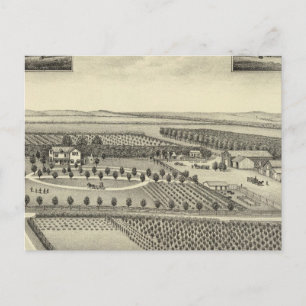 Carte Postale Berggren Farm, Nebraska