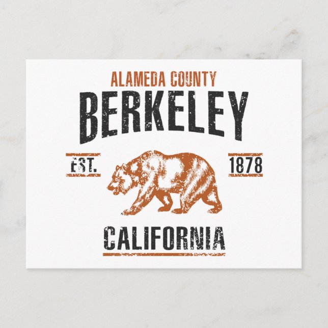 Carte Postale Berkeley (Devant)