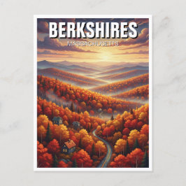 Carte Postale Berkshires Massachusetts Travel