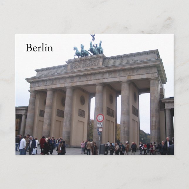 Carte Postale Berlin (Devant)