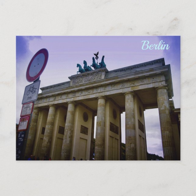 Carte Postale Berlin (Devant)