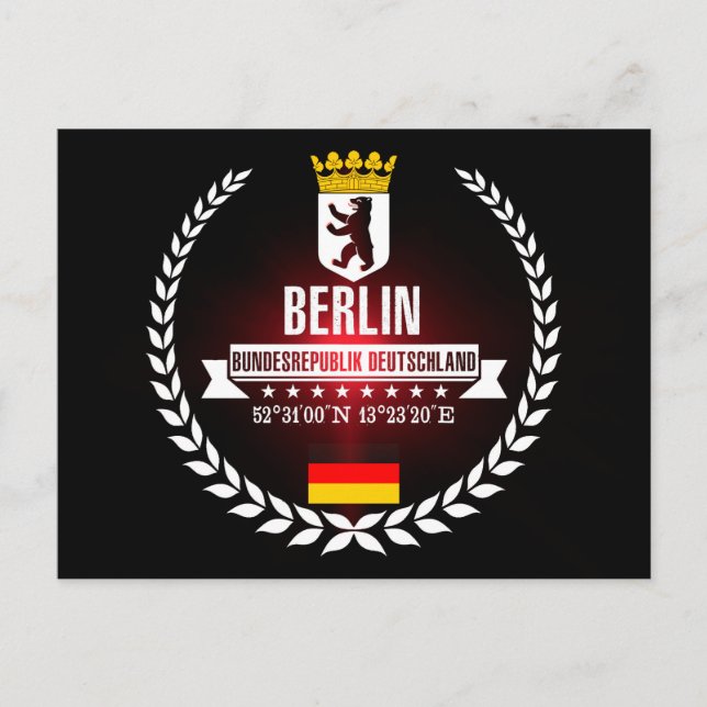 Carte Postale Berlin (Devant)