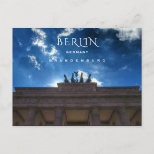 Carte Postale Berlin, Brandebourg