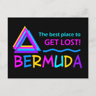 Carte postale BERMUDA TRIANGLE - personnaliser