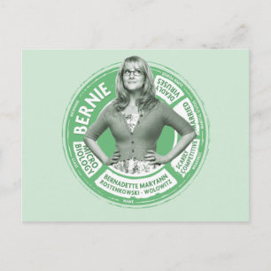 Carte Postale Bernadette Info Graphique