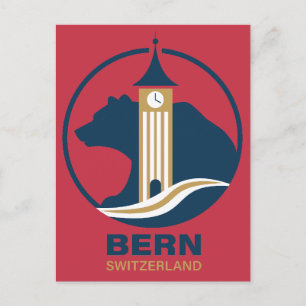 Carte Postale Berne Suisse Europe