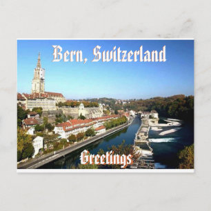 Carte Postale Berne, Suisse (Mojisola Gbadamosi)