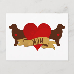 Carte Postale Berner Mom [style tatouage]