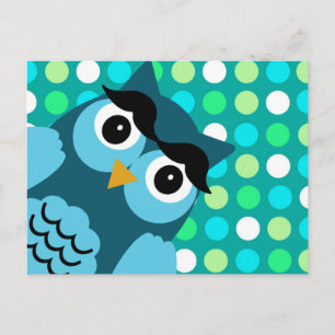 Carte Postale Bernie le hibou