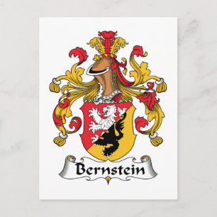 Carte Postale Bernstein Family Crest