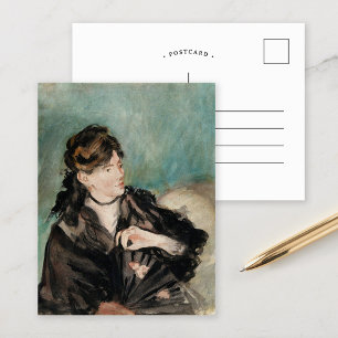Carte Postale Berthe Morisot au éventail   Édouard Manet