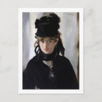 Berthe Morisot avec un bouquet de violettes, Manet