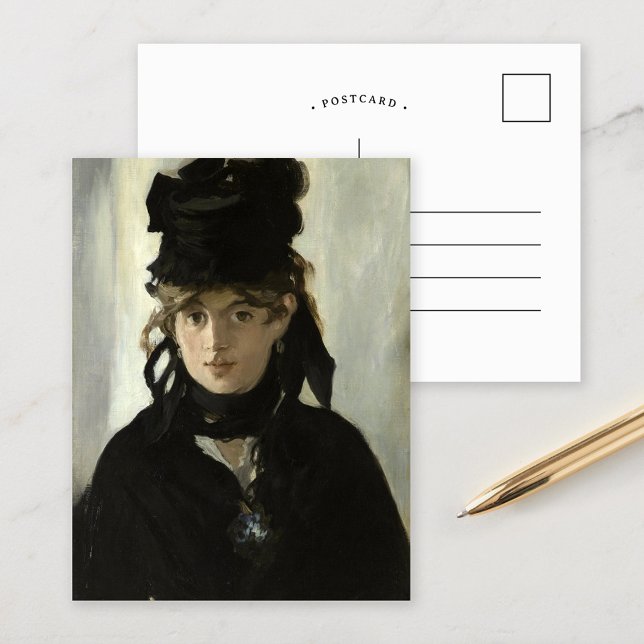 Carte Postale Berthe Morisot | Édouard Manet (Créateur téléchargé)