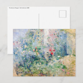 Carte Postale Berthe Morisot - Le jardin à Bougival