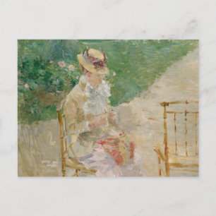 Carte Postale Berthe Morisot - Tricot de la jeune femme