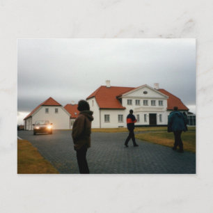 Carte Postale Bessastadir (Palais présidentiel), Islande