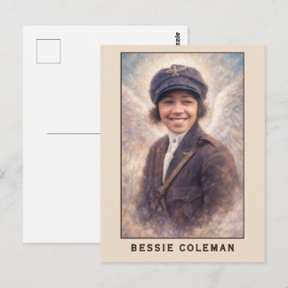 Carte Postale Bessie Coleman Aviatrix Angel