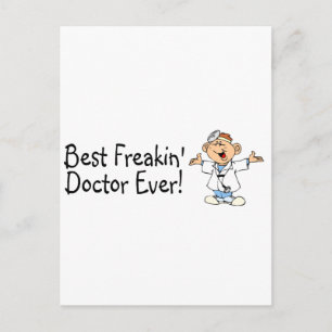 Carte Postale Best Feakin Doctor Ever