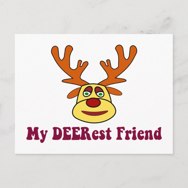 Carte Postale best friend, (Devant)