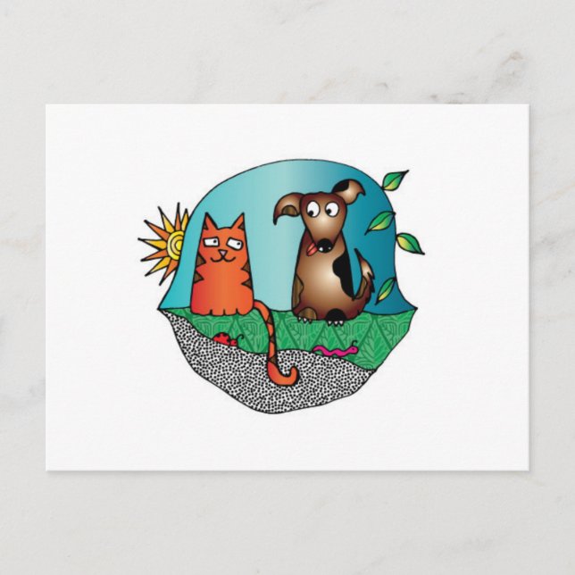 Carte postale Best Friends (Devant)