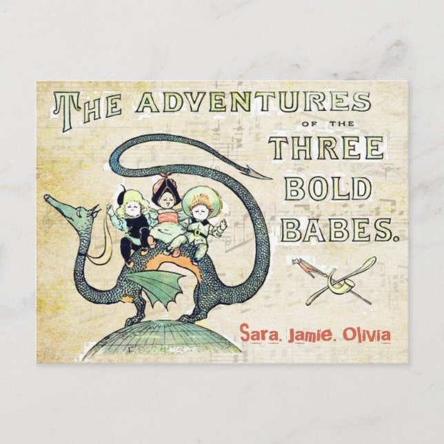 Carte Postale Best Friends BFF Dragon 3 Bold Babes (Devant)